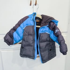12 month blue winter coat